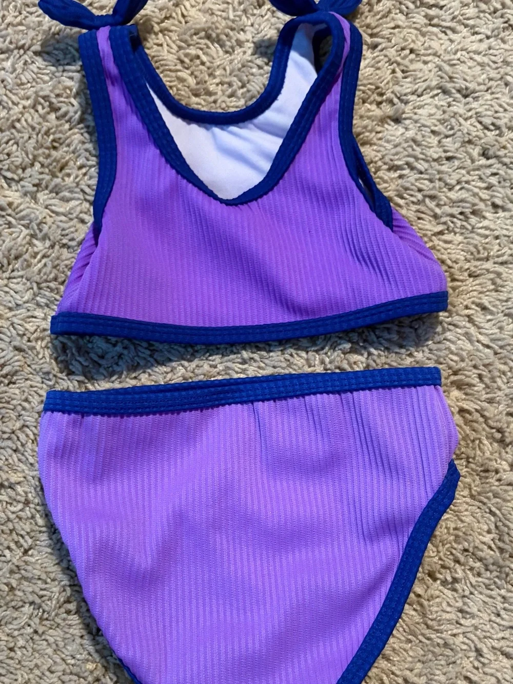 Girls 18M Two-Piece Swimsuit Bundle – Wippette Butterfly + Purple